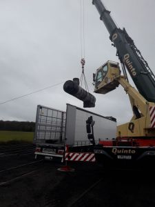 Ankunft in Norfolk bei der NNR