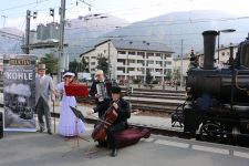 Checkübergabe in Samedan