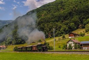 Die RHÆTIA anlässlich ihrer letzen Fahrt 2014