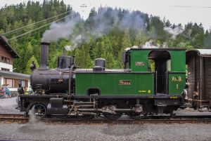 Die RHÆTIA anlässlich ihrer letzen Fahrt 2014