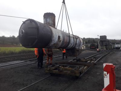 Ankunft in Norfolk bei der NNR
